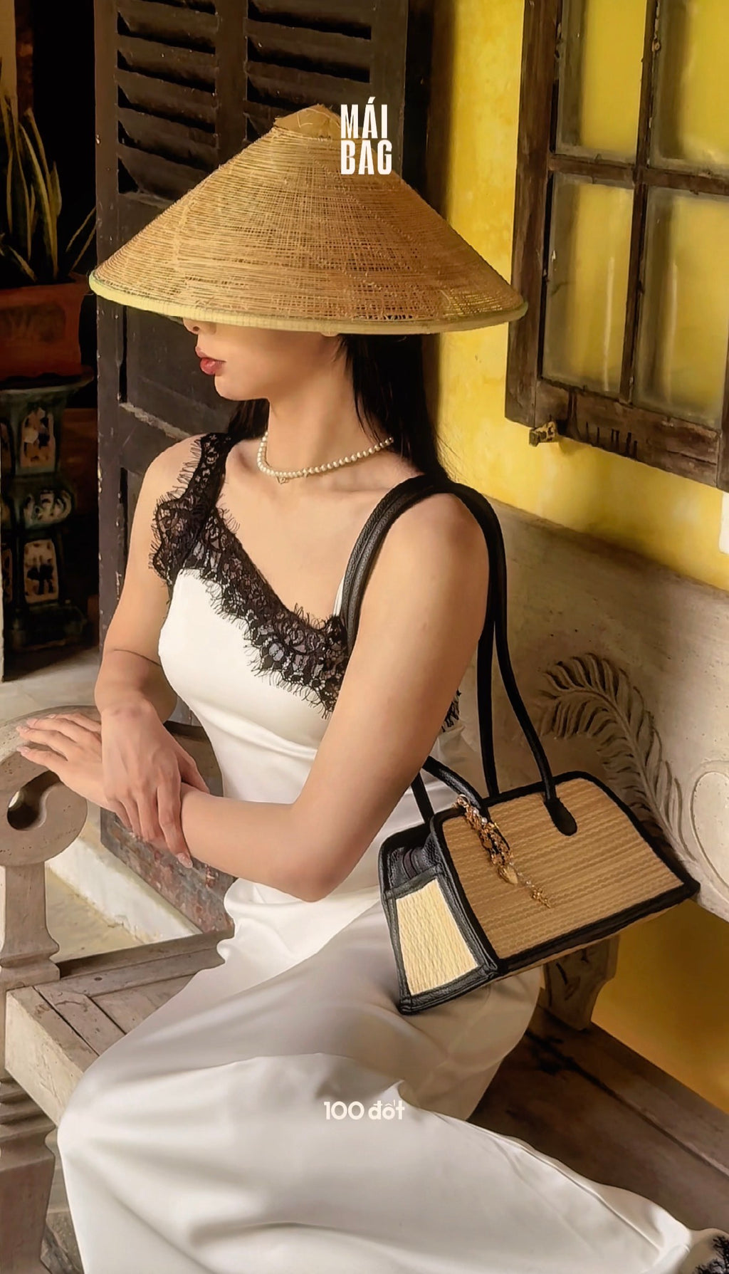 MÁI BAG - Natural UZU color