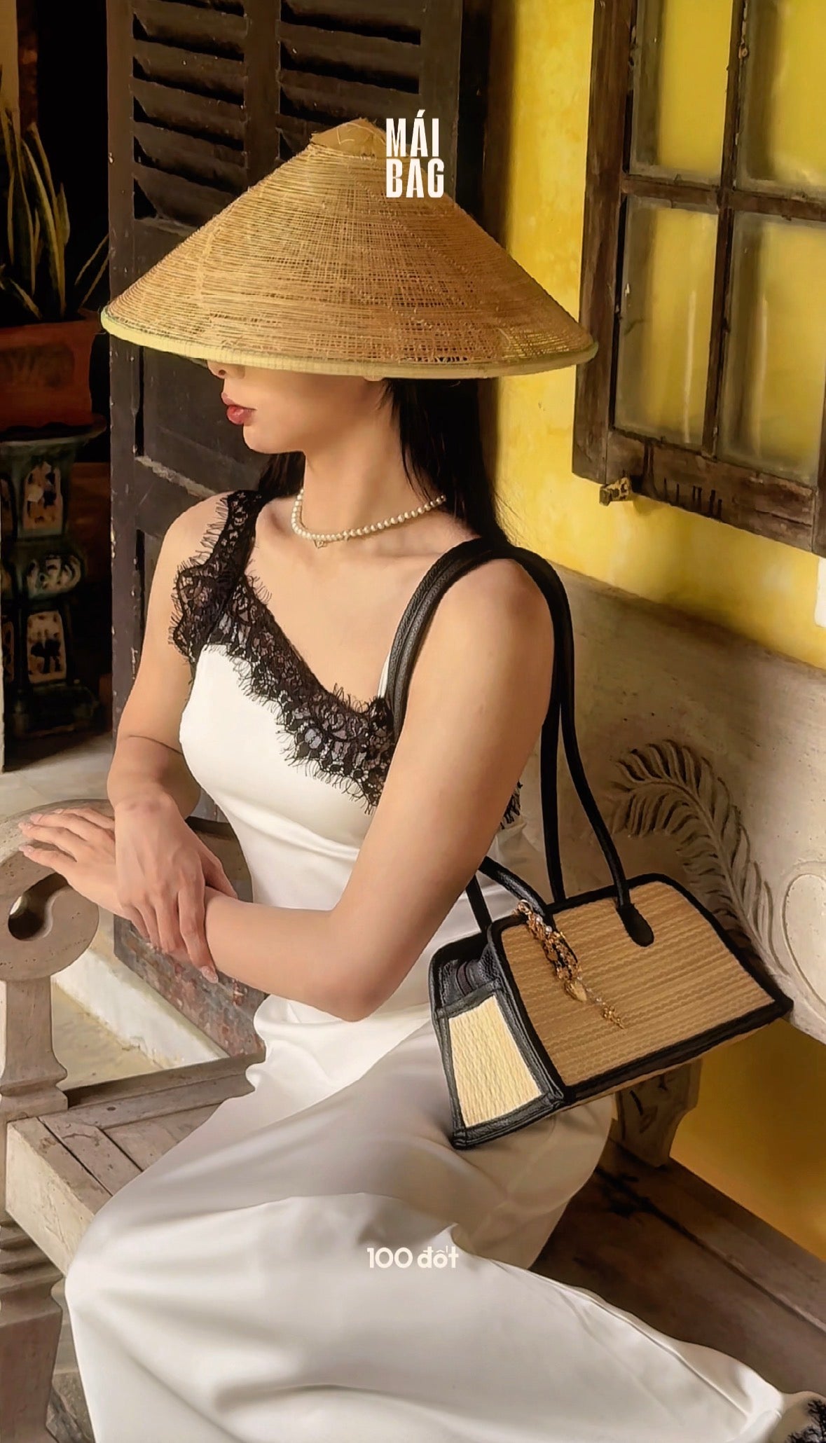 MÁI BAG - Natural UZU color
