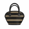 SÒ BAG - Black striped UZU WEAVE