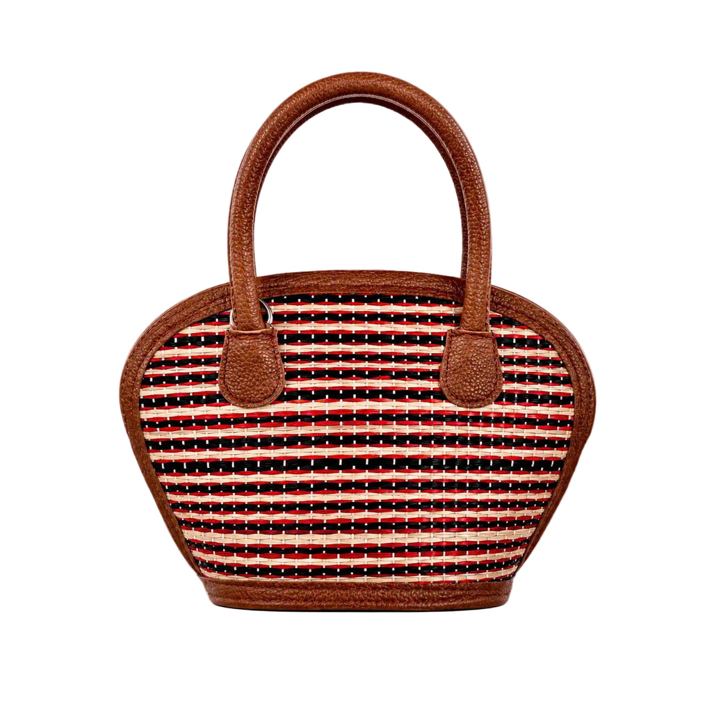 SÒ BAG - Rustic striped UZU WEAVE