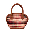 SÒ BAG - Rustic striped UZU WEAVE