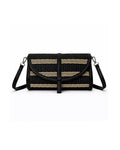 TRỐNG BAG - Black striped UZU weave